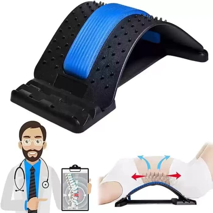 Picture of 1 Pc Magic Back Pain Relief Support Chair Belt For Men And Woman by FlashBuy Deals - Multicolor