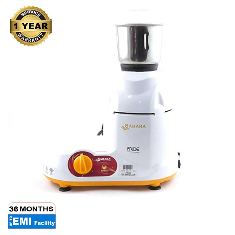 Picture of Sahara PRIDE 750W 4-In-1 Blender & Grinder Yellow( 2 Year Official Warranty )