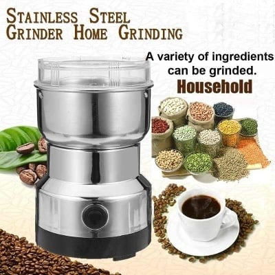 Picture of Nima NM - 8300 Electric Grinder - 200W Grinder and Blender| Nima electric Grinder| Blender machine - Silver