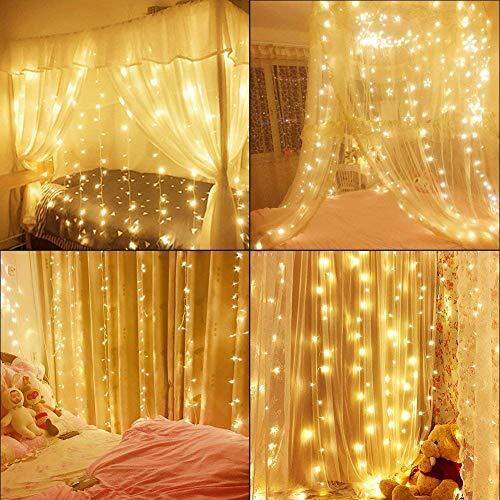 Picture of Home Decoration Golden Glow Fairy String Lights Fairy Decorative Light 80 Led Weeding Festival Party 28 Feets water proof Led Light. - Multicolor