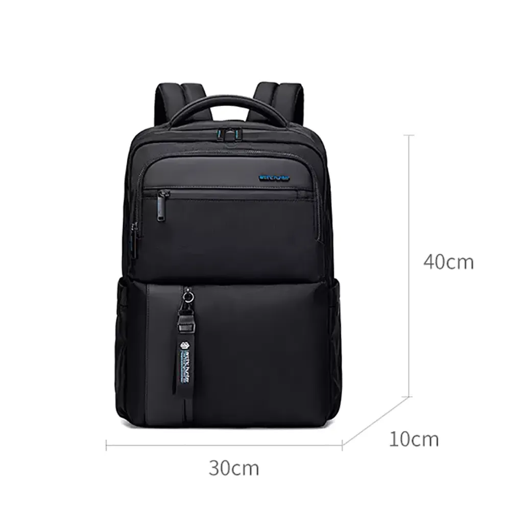 Picture of ARCTIC HUNTER 15.6 Inch Anti - Theft Waterproof Oxford Business Laptop And Travel Backpack College Backpack High Capacity Casual Shoulder Bag - Black