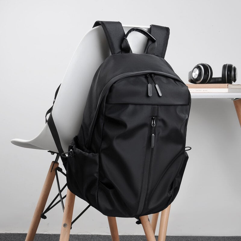 Picture of Waterproof Casual Multi - Functional Laptop Backpack Slim Business Bag with USB Port for Office, Travel, and School| Smart Backpack for Men & Women| Black Compact Bag Stylish Unisex Bag - Black