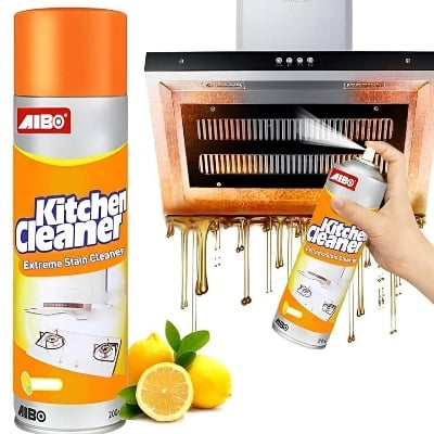 Picture of kitchen cleaner Magic spray Foam Easy Cleaning 550ml - Yellow