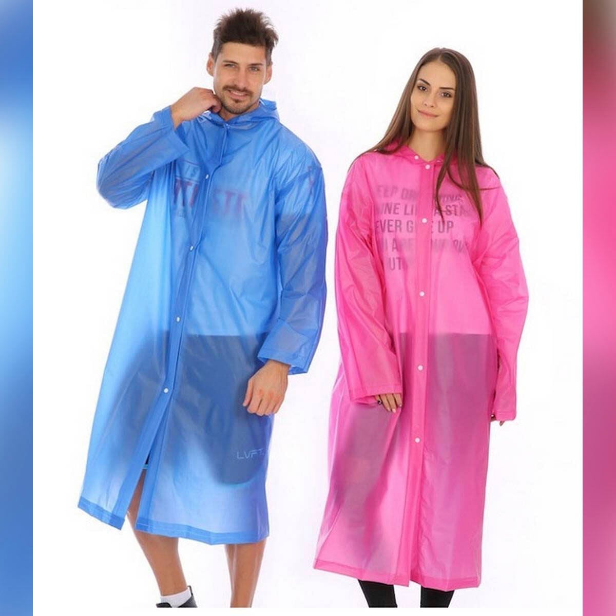 Picture of Waterproof PVC Raincoat – Rain Card, Rain Coat, Wallet Rain Coat, Pocket Rain Coat, Unisex Rain Coat, Rain Coat For Man And Women Durable & Lightweight – Multicolor