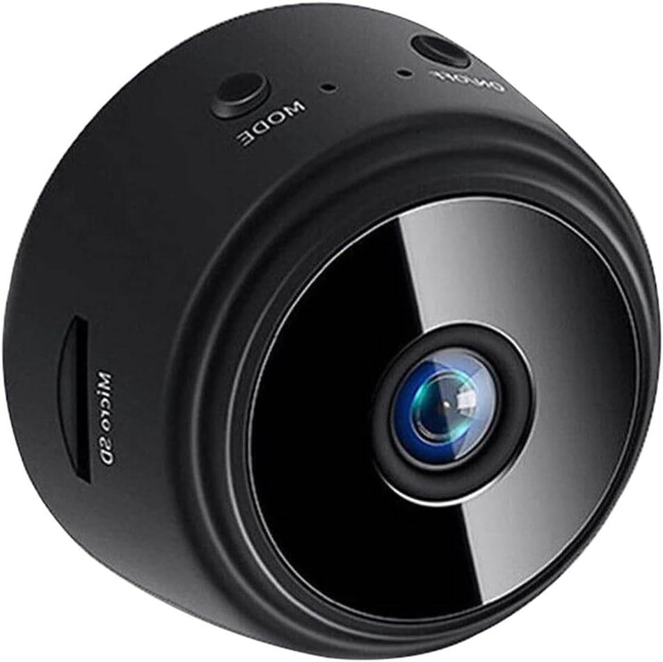 Picture of New A9 Mini WiFi Camera 1080P Full HD Voice Video Security Wireless No Infrared Night Vision Wireless IP Camera Wireless Surveillance Camcorder Equipped with a Built - in 250mAh Battery - Black