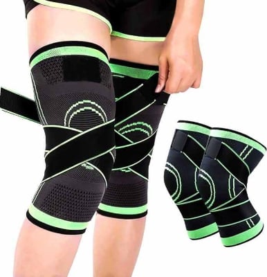 Picture of Knee Pads for Arthritis & Joint Support Knee Pain, Fitness, Travel and Relief guard reducer Compression Knee Sleeve with Adjustable Strap Support – Advanced Joint Stabilizer – Sports Knee Braces for Men & Women, Protector for Active Lifestyle - Multicolor
