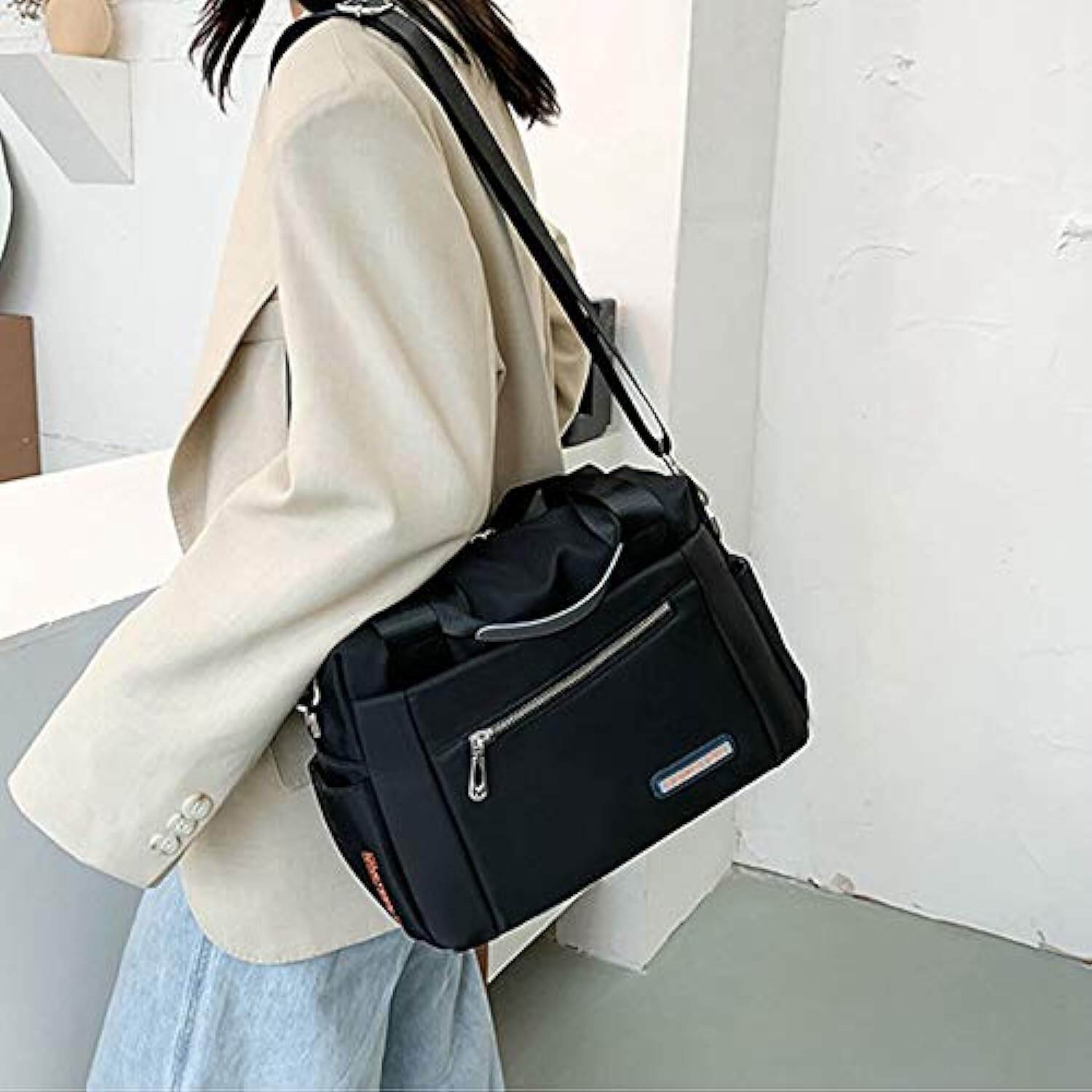 Picture of Luxury Bag & Purse Waterproof Nylon Shoulder Ladies Travel Crossbody Messenger or Teen Girls Designer High Quality Stylish/ Fashionable Women/ Girls