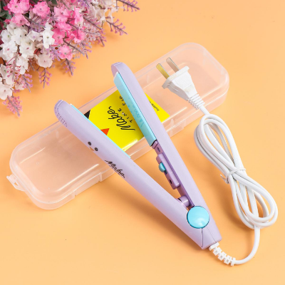 Picture of Professional Hair - Straightener Flat Iron, Ceramic Hair Straightener Dry and Wet Thermostatic Electric Mini Travel Size Portable Mini Hair Flat Iron, StraightenerCurling Iron 1 Inch Flat Iron For Hair Fast Heating - Multicolor