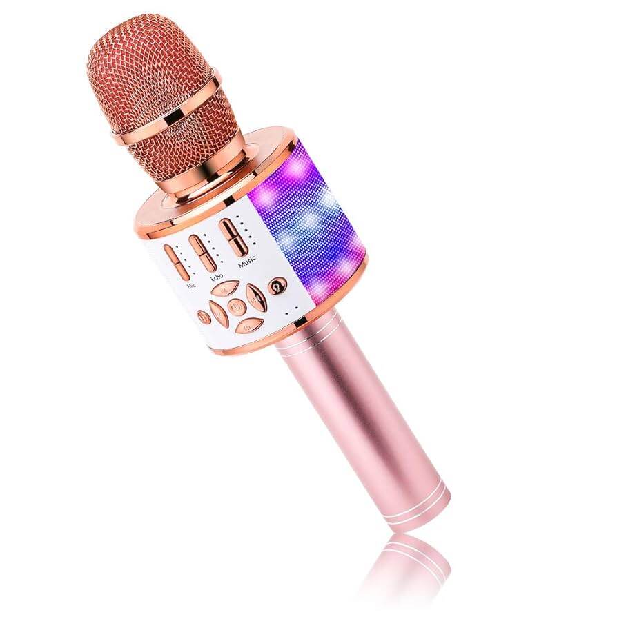 Picture of Wireless Bluetooth Karaoke WS - 858 Microphone MIC Speaker - Multicolor