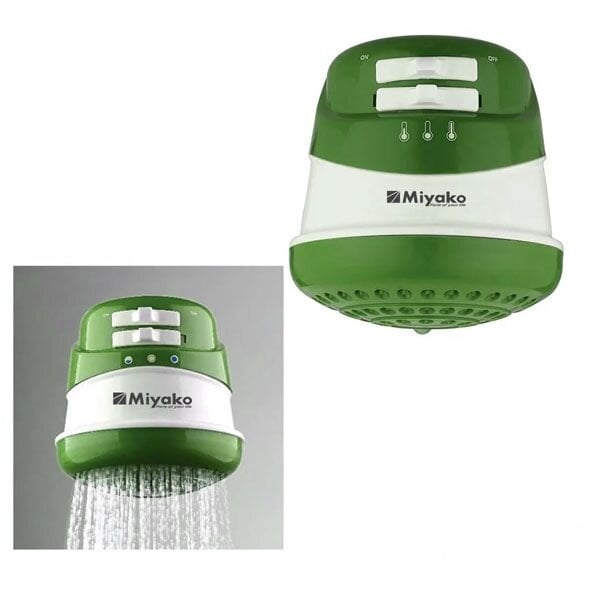 Picture of Miyako Electric Instant Hot Water Heater Shower - Green 