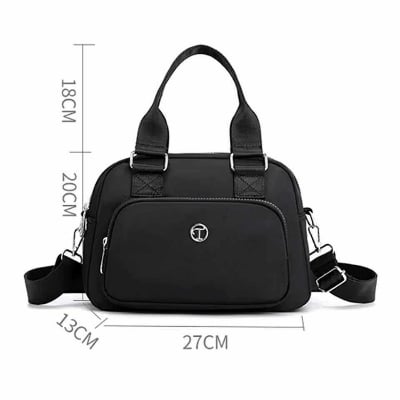 Picture of Nylon Women Messenger Bag Waterproof Shoulder Crossbody Handbag for Teen Girls Designer High Quality Large Capacity Fashionbag ( blue color ) - Blue