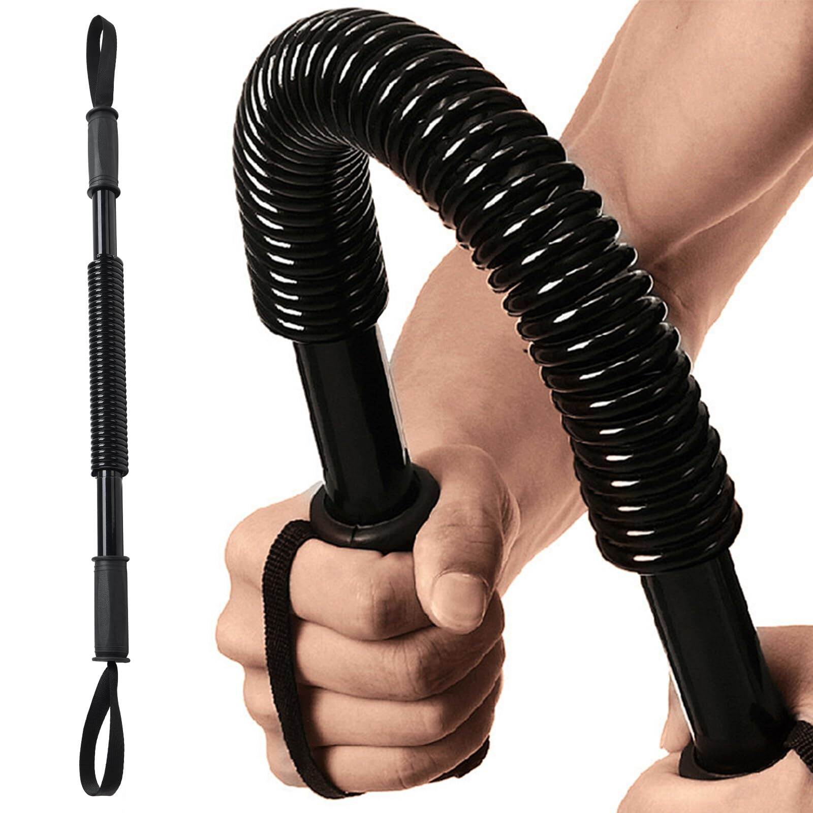 Picture of 20KG Fitness GYM Workout Power Twister Spring Arm Strength Hand Gripper Arm Power Twister Gym Expander - Black 1 pc