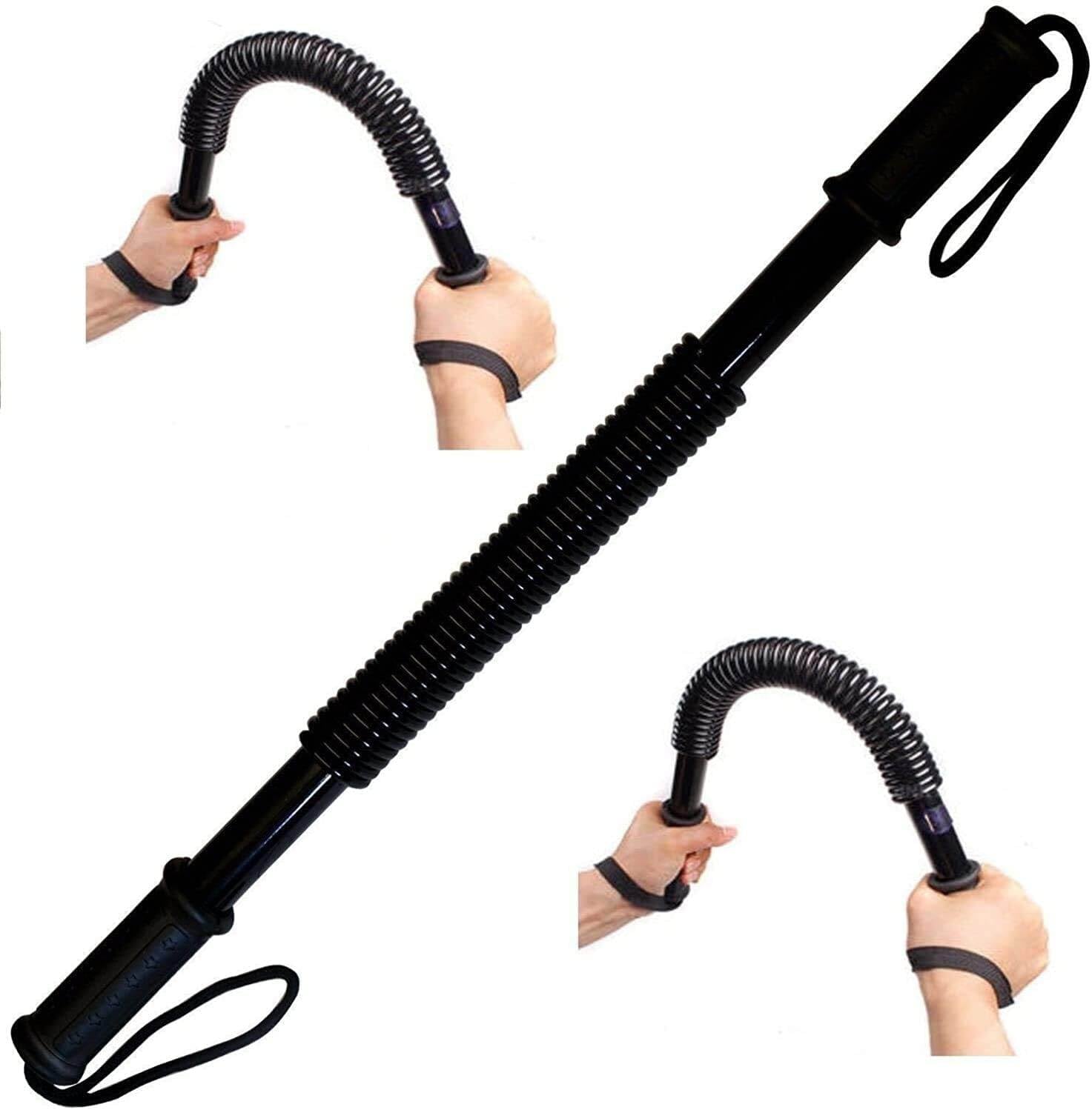 Picture of 20KG Fitness GYM Workout Power Twister Spring Arm Strength Hand Gripper Arm Power Twister Gym Expander - Black 1 pc