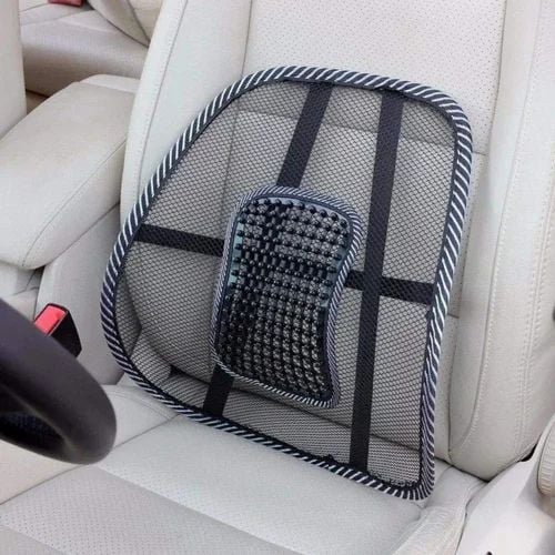 Picture of New Sit Right Back Support To Relief BackPain For Chair Furniture Protector - Black 