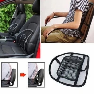 Picture of New Sit Right Back Support To Relief BackPain For Chair Furniture Protector - Black 