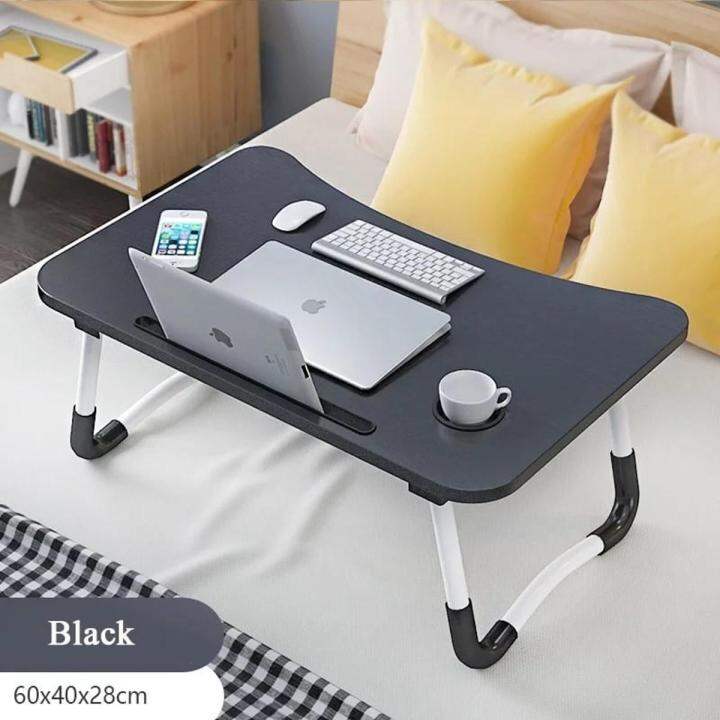Picture of Versatile - Computer Laptop Desk Small Foldable Multi - Function Bed Desk Simple Dormitory Lazy Table Bed with Laptop Table - Tremendously Adaptable - Multicolor