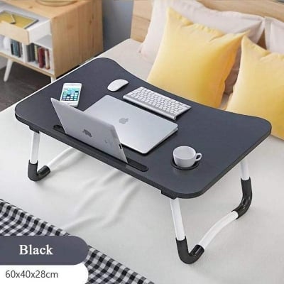 Picture of Versatile - Computer Laptop Desk Small Foldable Multi - Function Bed Desk Simple Dormitory Lazy Table Bed with Laptop Table - Tremendously Adaptable - Multicolor