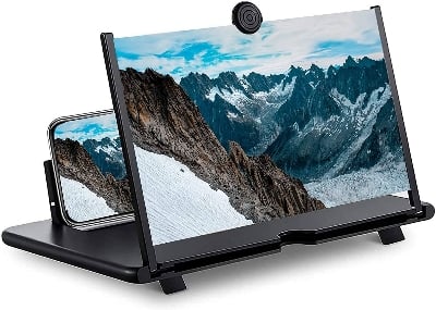 Picture of 8.5 Inch 3D Glass Magnifier Mobile Screen Amplifier Foldable Display - Multicolor