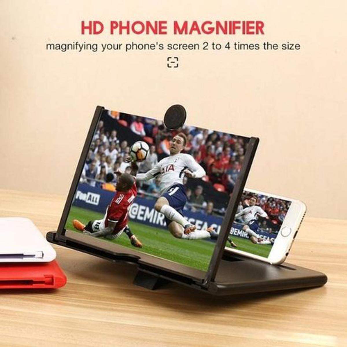 Picture of 8.5 Inch 3D Glass Magnifier Mobile Screen Amplifier Foldable Display - Multicolor
