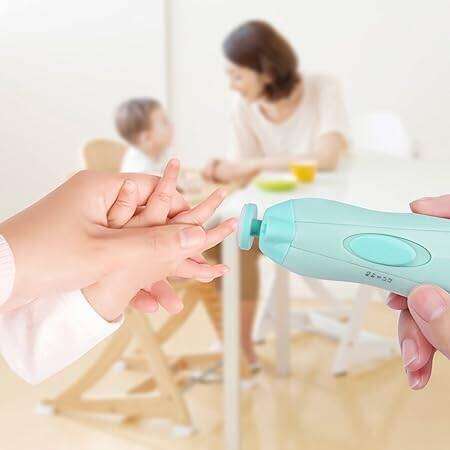 Picture of High Quality Electric Nail Trimmer for Baby Newborn Nail Trimmer Manicure Kit - Multicolor