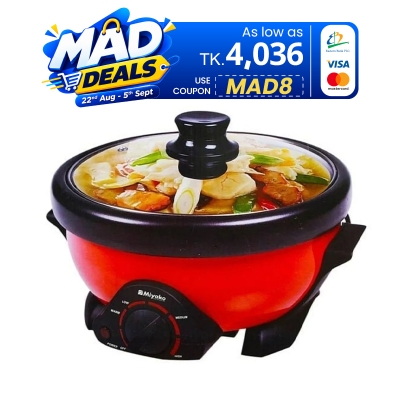 Picture of 4 Liter Miyako MC-350D Full Automatic Multi Cooker, Electric curry cooker with Removable nonstick pan cooking and warming system