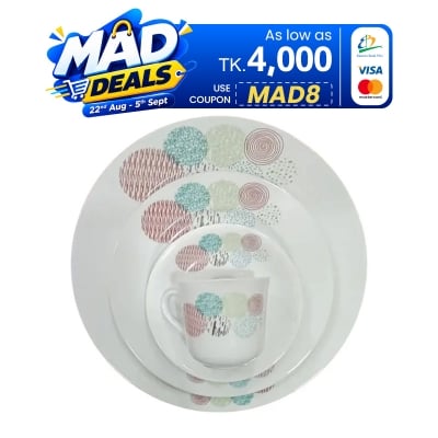 Picture of Akij 32 pc Original  ceramic  Dinner set
