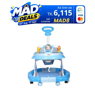 Picture of Baby Rocking Walker with Handle- Blue
