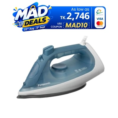 Picture of Panasonic Powerful Steam Iron with Titanium Soleplate Green (NI-S430)
