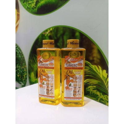 Picture of Turmeric Essential Oil Facial Body Massage oil Moisturizing Diffuser Aromatherapy Brightening Smoothing Body Face Skin Care 200ml