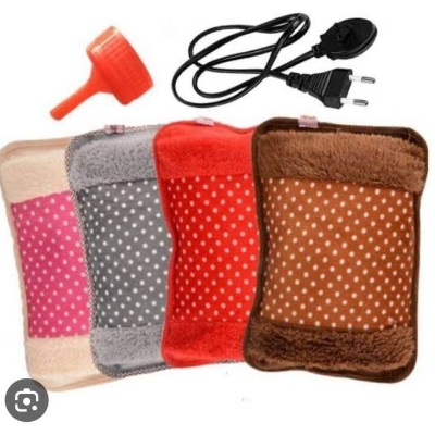 Picture of Electric Hot Water Bag / Heat Pillow and Pain Remover By Shop Exclusive - Multicolour - hot water bag - Multicolor