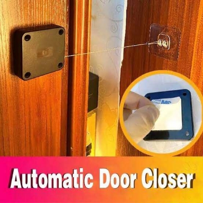 Picture of New Automatic Anti-Punching Door Closer - Black