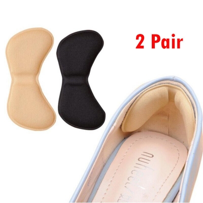 Picture of 2 Pair Forefoot Shoe Pads – Adjustable Insole Cushions & Heel Protectors