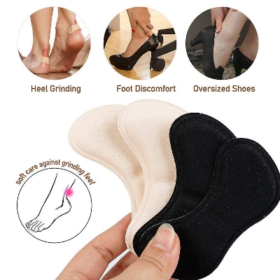 Picture of 2 Pair Forefoot Shoe Pads – Adjustable Insole Cushions & Heel Protectors