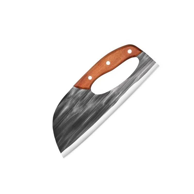 Picture of Kitchen Household Slicing 50Cr15MoV Steel Wood Handle 24cm - Multicolor