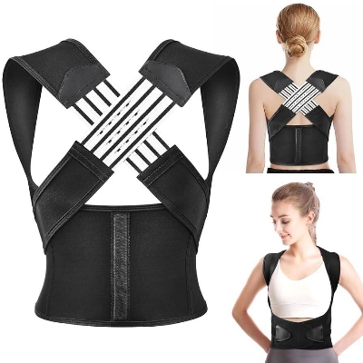 Picture of Posture Corrector for Men and Women, Back Brace Posture Corrector,Adjustable Back Posture Belt,Back Straightener,Back Brace Posture Corrector for Shoulder, Back and Spine Paines Relief