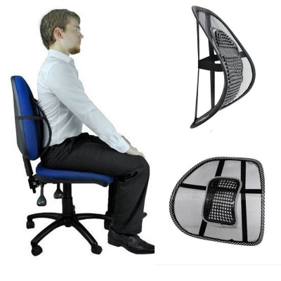 Picture of Sit Right Back Chair Support - Black - Black