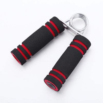 Picture of 1 Piece Hand Grip & Wrist Strengthener - Metal Exerciser For Hands, Hands And Fingers, Sponge Forarm Health Builder Gym Household Training Equipment - Multicolor