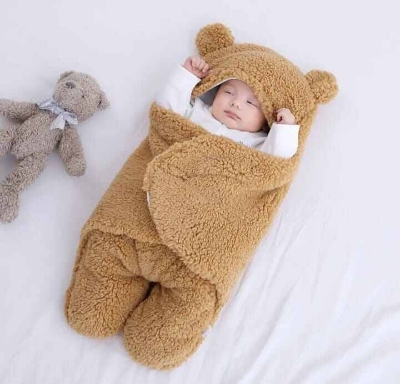 Picture of Baby Sleeping Bag Blanket Infant For Boys and Girls (78cm (width) *62 (length) cm, - 1 piece)