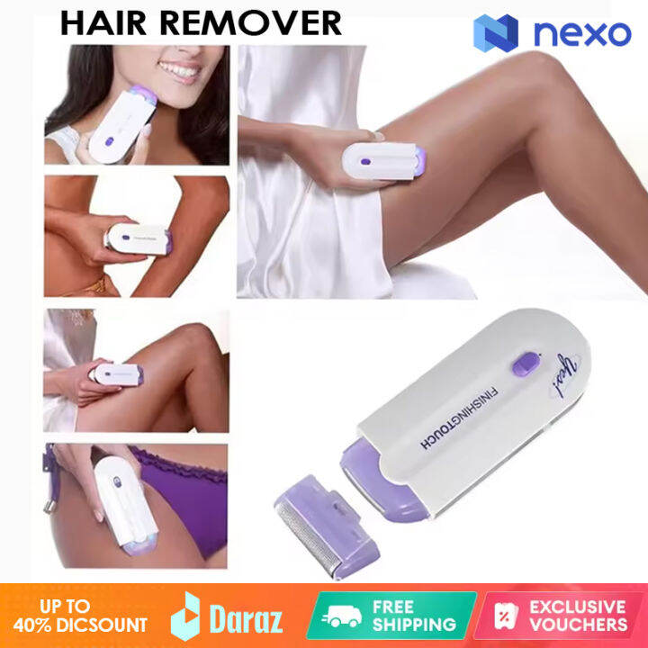 Picture of Hair Remover with Micro-Oscillation Technology for Pain-Free, Convenient, Instant Hair Removal Smooth Skin Painless Hair Eraser - Multicolor