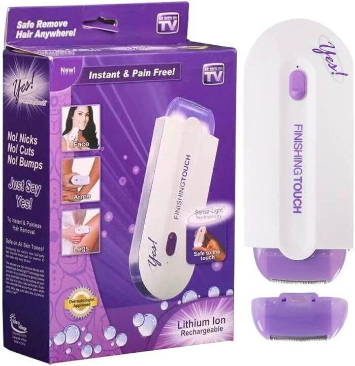 Picture of Hair Remover with Micro-Oscillation Technology for Pain-Free, Convenient, Instant Hair Removal Smooth Skin Painless Hair Eraser - Multicolor