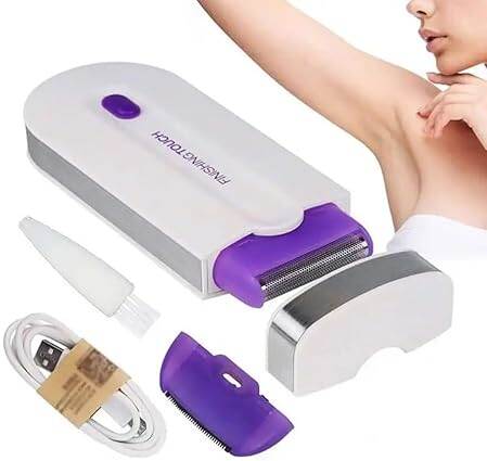 Picture of Hair Remover with Micro-Oscillation Technology for Pain-Free, Convenient, Instant Hair Removal Smooth Skin Painless Hair Eraser - Multicolor