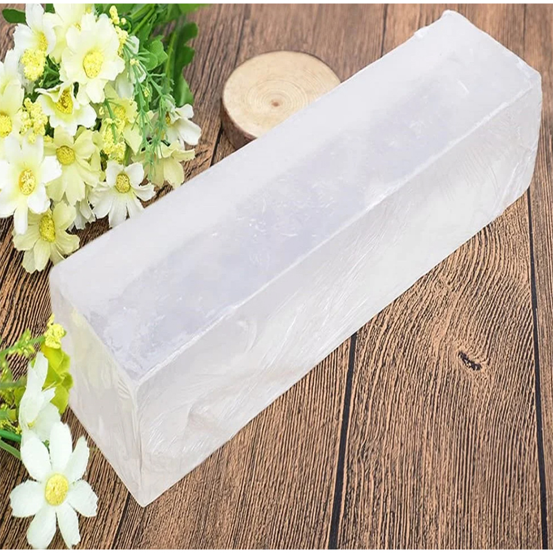 Picture of Glycerine Transparent Soap Base Melt & Pour Soap Base Bar For Soap Making - 1kg