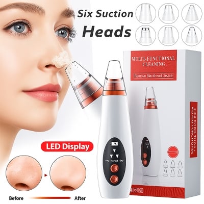 Picture of Black Head Remover Device for Men & Women,Electric Vacuum Blackhead Remover - Multicolor