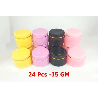 Picture of 15gm Empty Jar Cream container-24 Pcs