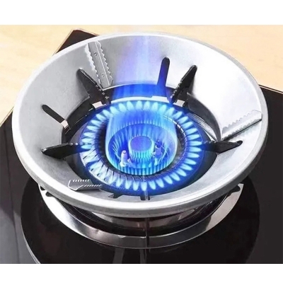 Picture of Energy Saving Gas Stove Cover | Windproof Disk Windshield Bracket | Universal Round Shape - 1 Piece