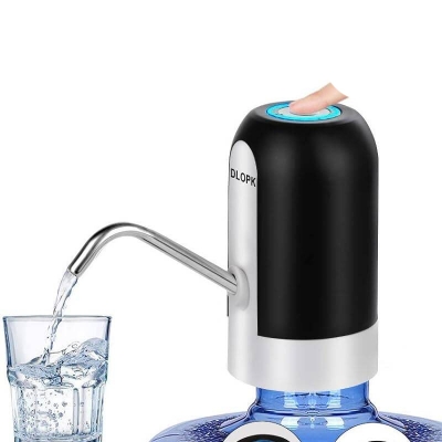 Picture of Usb Charge Portable Water Dispenser Electric Pump For 5 Gallon Bottle With Extension Hose Barreled Tools- Multicolor