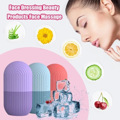 Picture of Silicone Face Ice Roller - Multicolor