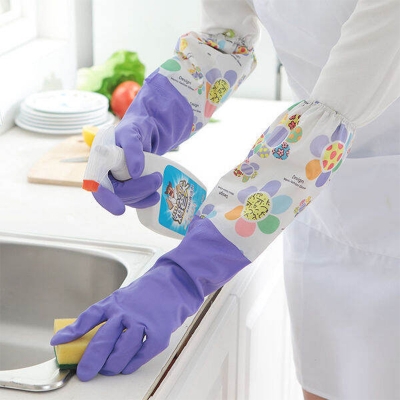 Picture of Kitchen Hand Gloves - 1 Pair - Multicolor