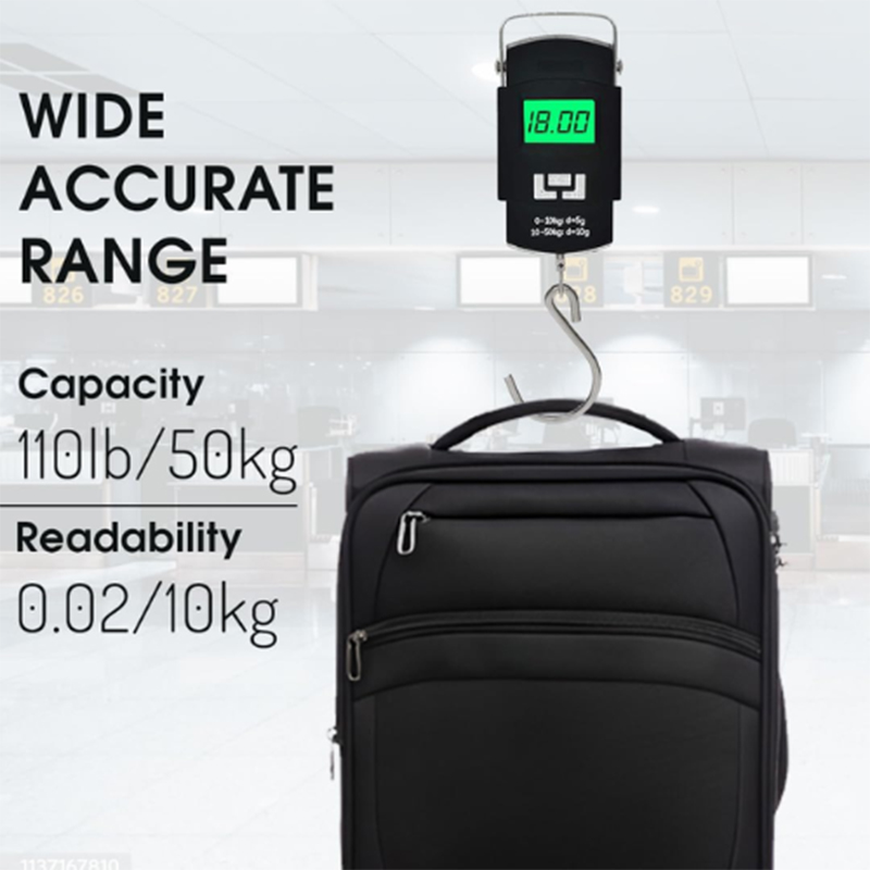 Picture of Electric Portable Scale - Black-Measuring Tools & Scales - Multicolor