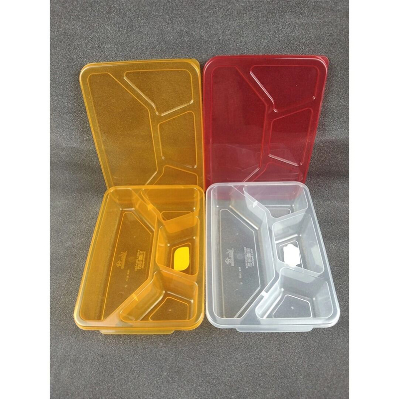 Picture of Multi-Compartment Lunch Box, Food delivery service, Catering Service box - Multicolor